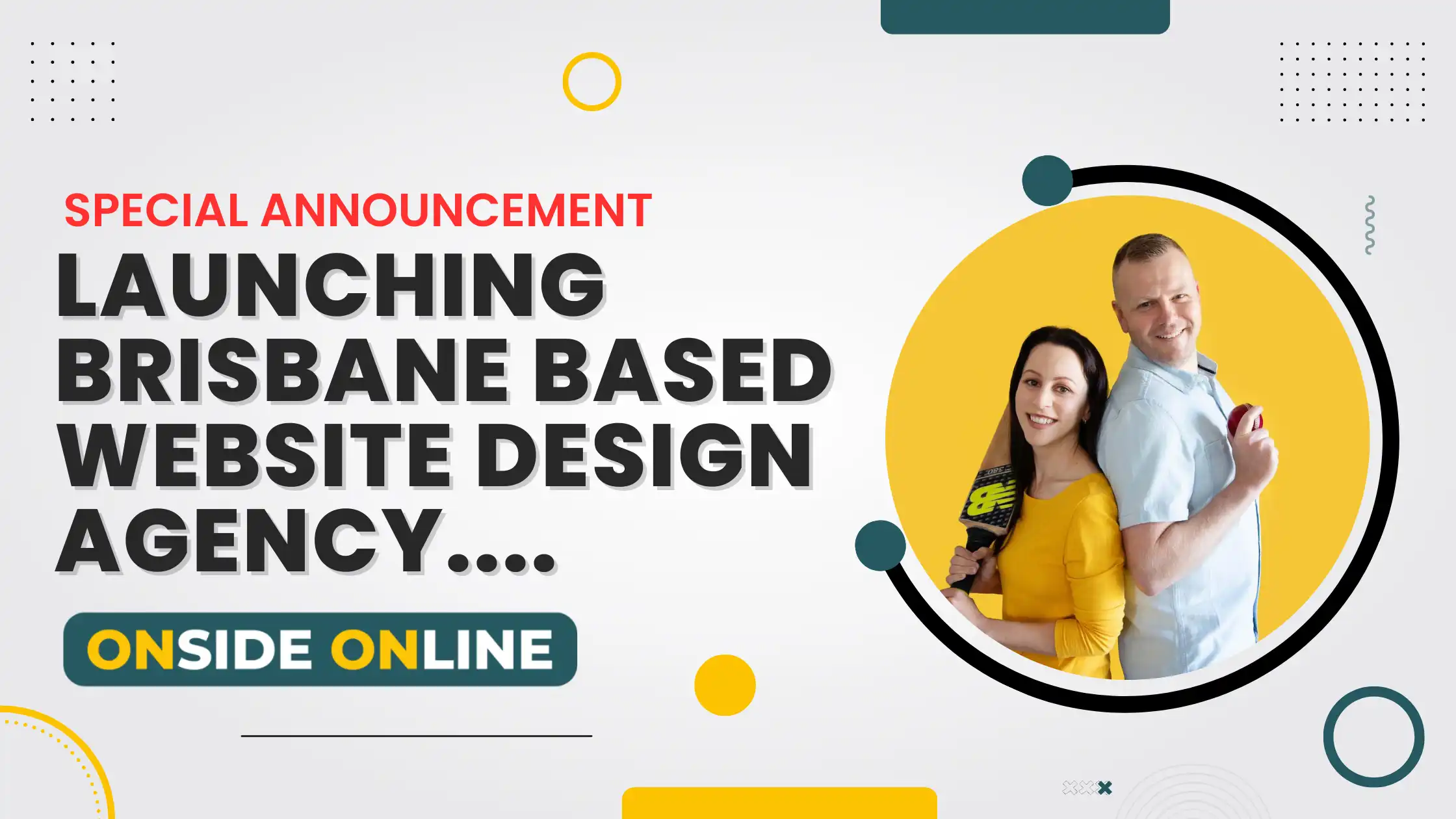 Special announcement launching brisbane based website design agency offering a FREE $5k Website. ACT NOW to secure your spot and enhance your online presence with our exceptional SEO services.