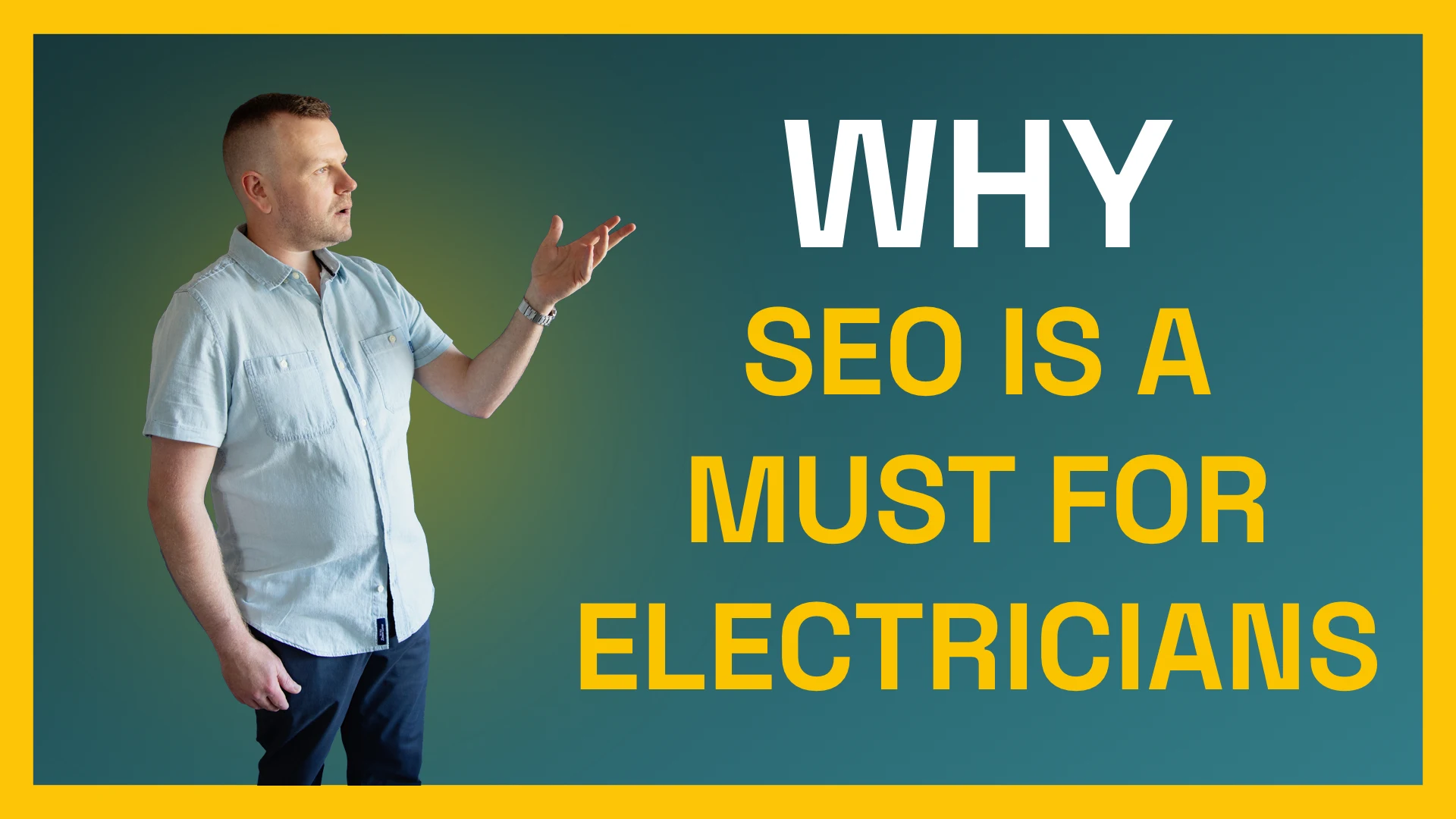 Electricians must prioritize SEO to improve their online rankings.