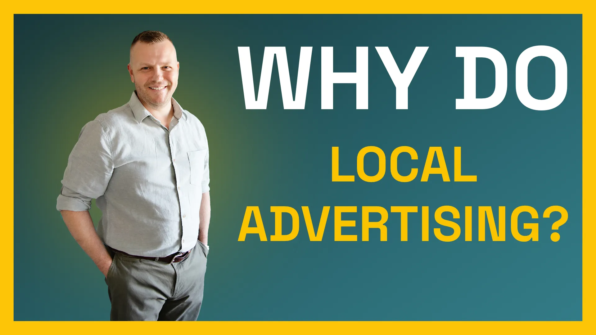 Why do local advertising for small business owners?