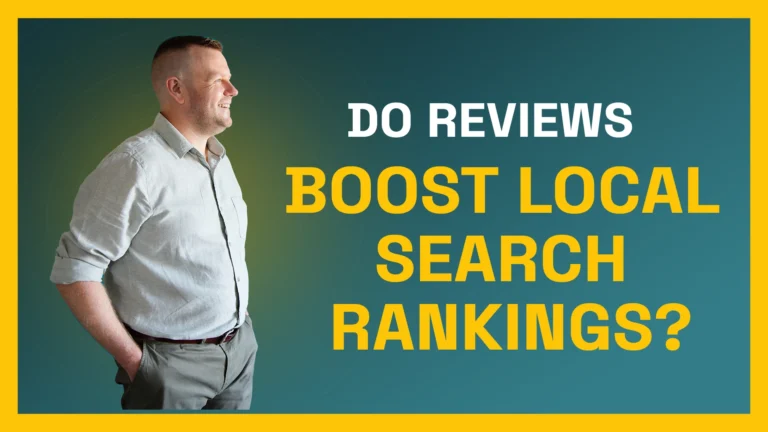 Do Reviews Boost Local Search Rankings?