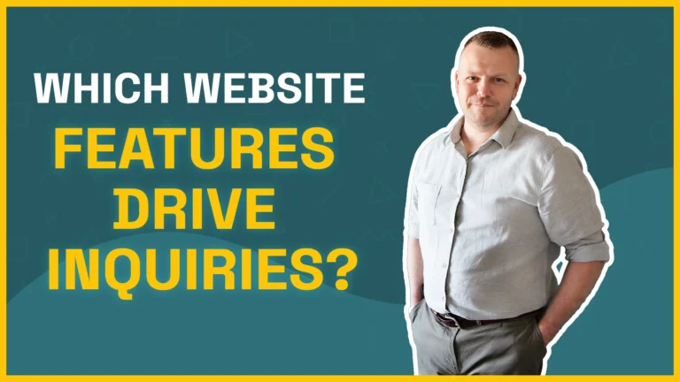 Which Website Features Drive Inquiries?