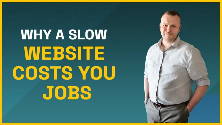 Why a Slow Website Costs You Jobs